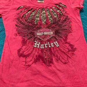 Cute Harley Davidson top